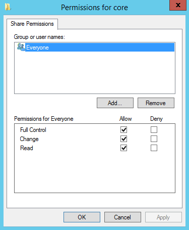 FIG1 - Windows Share Permissions