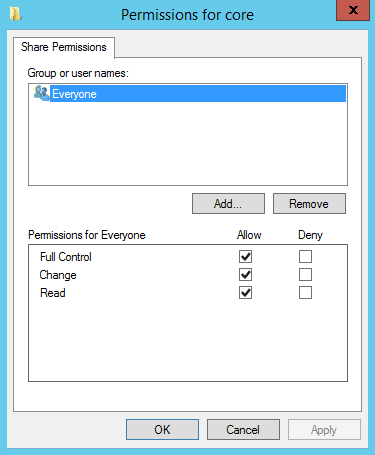 Fig1 Windows Share Permissions Serverlab