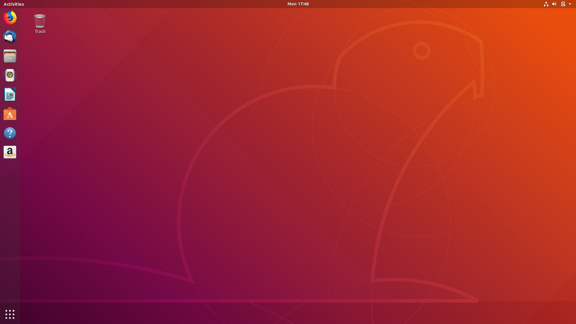 Ubuntu 18.04 Gnome Desktop